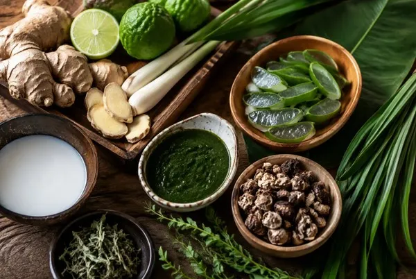 Nguyên liệu mỹ phẩm thiên nhiên nào thường dùng trong dầu gội? 3