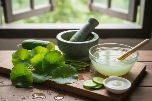 Cách làm đẹp với rau má, hướng dẫn chăm sóc da hiệu quả 3 Cách làm đẹp với rau má, hướng dẫn chăm sóc da hiệu quả 3